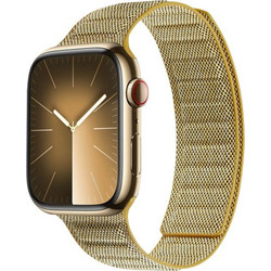 Crong Melange Λουράκι Υφασμάτινο Yellow (Apple Watch 38 / 40 / 41 / 42mm)