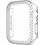 Sonique Luxury Diamond Πλαστική Θήκη για Apple Watch 4 / 5 / 6 / SE 44mm Διαφανής