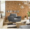 PoliHome Πολυθρόνα Γκρι Megis 162709999