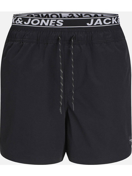 Jack & Jones Παιδικό Μαγιό Βερμούδα για Αγόρι Μαύρο 12273847