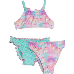 Tortue Παιδικό Μαγιό Bikini Set για Κορίτσι Ροζ Γαλάζιο S5-224-411