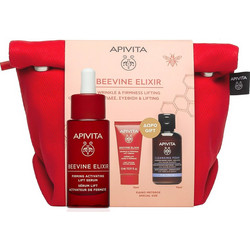 Apivita Beevine Elixir Firming Serum 30ml + Beevine Elixir Light Cream 15ml + Cleansing Foam 75ml