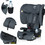Lionelo Nelly Κάθισμα Αυτοκινήτου i-Size 9-36kg ISOfix Anthracite