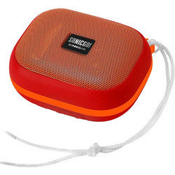 SonicGear SONICGO! 101 Αδιάβροχο Ηχείο Bluetooth 10W με Ραδιόφωνο Κόκκινο