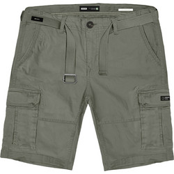 Double Ανδρική Βερμούδα Cargo Edge Green 251-RMSHO-7011