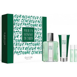 Caron Pour Un Homme de Caron Eau de Toilette 125ml + 5ml + Shower Gel 75ml