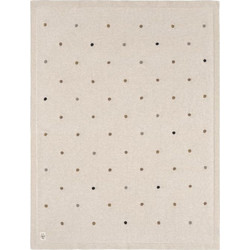 Laessig Dots Dusky Κουβέρτα Αγκαλιάς Πλεκτή 80x100 Beige