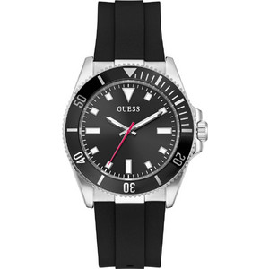 Guess Cliff Ανδρικό Ρολόι με Μαύρο Καουτσούκ Λουράκι GW0969G1 Guess Cliff Ανδρικό Ρολόι με Μαύρο Καουτσούκ Λουράκι GW0969G1