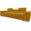 PoliHome Torezio Τριθέσιος Καναπές Κρεβάτι Κίτρινος 263x102x70cm 162852149