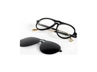 Empire M1103 C1 Ανδρικός Σκελετός Γυαλιών Οράσεως με Clip-On Κοκάλινος Μαύρος