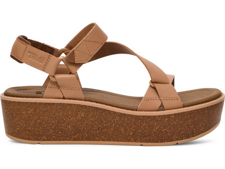 Teva Madera Wedge Καλοκαιρινές Γυναικείες Πλατφόρμες Χαμηλές Ταμπά 1151015-TEY