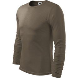 Malfini Ανδρικό Αθλητικό T-Shirt Χακί MLI-11929