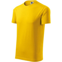 Malfini Ανδρικό Αθλητικό T-Shirt Κίτρινο MLI-14504
