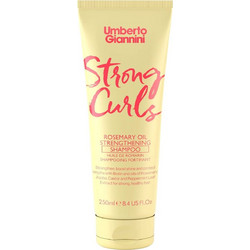 Umberto Giannini Strong Curls Rosemary Oil Σαμπουάν για Επανόρθωση 250ml