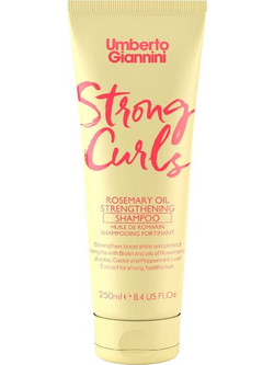 Umberto Giannini Strong Curls Rosemary Oil Σαμπουάν για Επανόρθωση 250ml