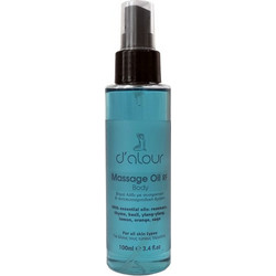 D'alour Massage Oil RF Λάδι Σώματος κατά της Κυτταρίτιδας 100ml
