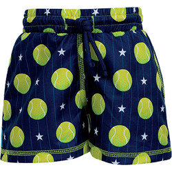 Tortue Παιδικό Μαγιό Βερμούδα για Αγόρι Navy Μπλε Lime S0-086-350
