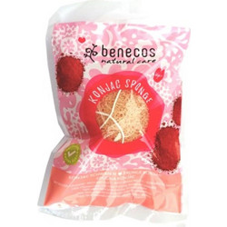 Benecos Red Clay Σφουγγάρι Καθαρισμού για Αποτοξίνωση & Λιπαρότητα Προσώπου