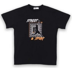 NEK Παιδικό T-Shirt Κοντομάνικο Μαύρο 65625
