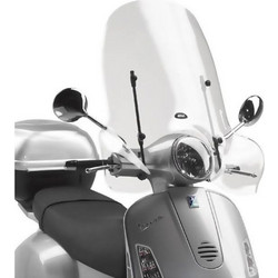 Givi 104A Ζελατίνα Μηχανής για Piaggio Vespa LX 50 / 125 / 150 '14 / Vespa Gran Turismo 125 / 200 '03-'08 / GTS 125 / 150 / 250 / 300 '06-'22 515x695mm GIVPIAZEL22