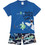 Pretty Baby Παιδική Πιτζάμα Βαμβακερή Καλοκαιρινή Royal Blue 65398