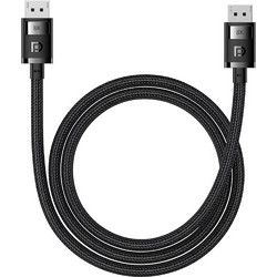 Baseus Καλώδιο DisplayPort 1.4 to DisplayPort Male Braided 1.5m Black B00633706111-01