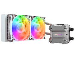Cougar Poseidon Ultra 240 White Υδρόψυξη CPU 120mm ARGB για Socket 115x / 1200 / 1700 / 1851 / AM2 / AM2+ / AM3 / AM3+ / AM4 / AM5 / FM1 / FM2 / FM2+