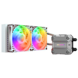 Cougar Poseidon Ultra 240 White Υδρόψυξη CPU 120mm ARGB για Socket 115x / 1200 / 1700 / 1851 / AM2 / AM2+ / AM3 / AM3+ / AM4 / AM5 / FM1 / FM2 / FM2+