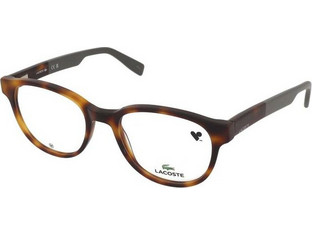 Lacoste L2921 214 Γυναικείος Σκελετός Γυαλιών Οράσεως Κοκάλινος Καφέ