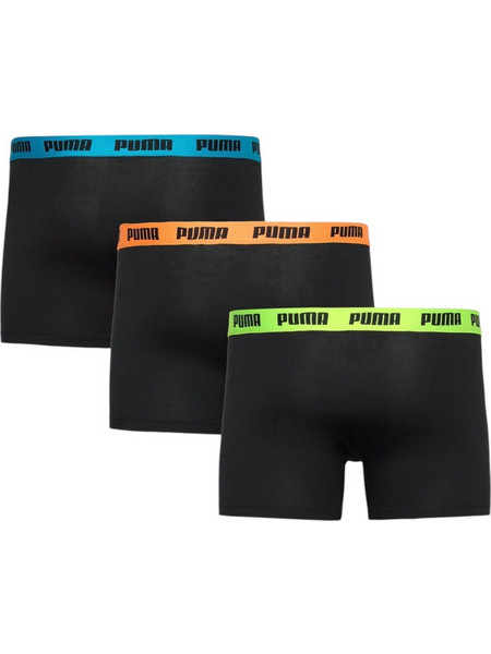 Puma Ανδρικά Μποξεράκια Σετ 3Pack Μαύρα 701226820-006