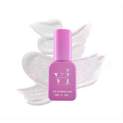 Mixcoco Beauty VI 14 Unicorn Rubber Base Ημιμόνιμο Βερνίκι Νυχιών 15ml
