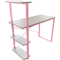 PoliHome Dynamic Γραφείο Ξύλινο με Βιβλιοθήκη 110x55x116cm 162813019