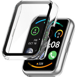 Techsuit Defense360 Pro Πλαστική Θήκη Tempered Glass για Huawei Watch Fit 2 44mm Διαφανής