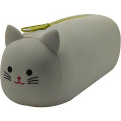 Must Cats Κασετίνα Βαρελάκι Λευκή 586140