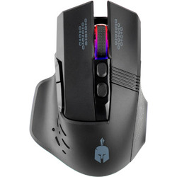 Spartan Gear Cecrops Ασύρματο Gaming Ποντίκι RGB 12800 DPI Black