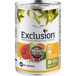 Exclusion Adult All Breeds MnoProtein with Beef 400gr