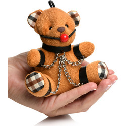 Master Series Gagged Teddy Bear Keychain Αστείο Sexy Δώρο