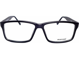 Marconi 622 C151 Ανδρικός Σκελετός Γυαλιών Οράσεως Κοκάλινος Μαύρος
