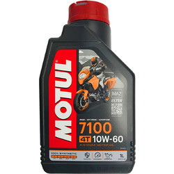 Motul 7100 Συνθετικό Λάδι Μηχανής 4T 10W-60 1lt