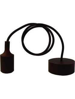 Dasher DIY Κρεμαστό Φωτιστικό Οροφής Ανάρτηση E27 Καφέ DS47-BROWN