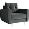 PoliHome Πολυθρόνα Ανθρακί Dream 162768149