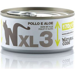 Natural Code XL3 Adult with Chicken & Aloe 170gr