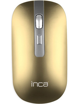 Inca IWM-531RS Ασύρματο Bluetooth Ποντίκι Golden