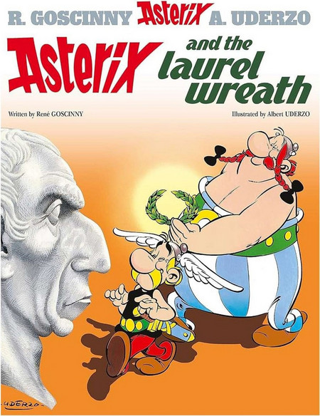 Asterix and the Laurel Wreath, Volume 18