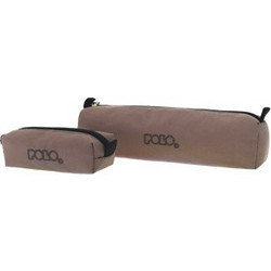 Polo Wallet Κασετίνα Βαρελάκι Καφέ 937006-09