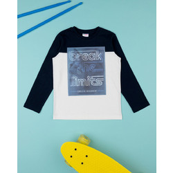 Prenatal Limits Παιδικό T-Shirt Μακρυμάνικο Μαύρο Λευκό 1343359