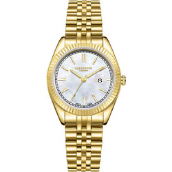 Lee Cooper Γυναικείο Ρολόι με Χρυσό Μεταλλικό Μπρασελέ LC08210.120