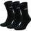 Puma Ανδρικές Κάλτσες Ψηλές Μαύρες 3Pack 880355-01