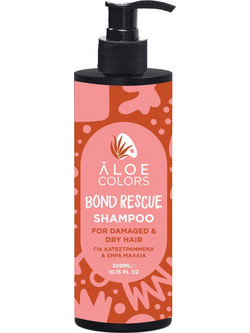 Aloe+ Colors Bond Rescue Σαμπουάν για Επανόρθωση για Ξηρά & Ταλαιπωρημένα Μαλλιά 300ml