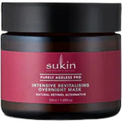 Sukin Intensive Revitalizing Overnight Κρεμώδης Μάσκα Προσώπου για Ενυδάτωση με Ρετινόλη & Υαλουρονικό 50ml